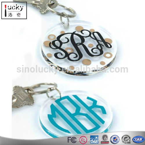 Acrylic Key Ring Hanging Drop Christmas Decorations With Wholesale